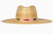 Load image into Gallery viewer, Colorful Fin XS/S Palm Hat by Sunshine Tienda
