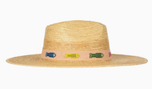 Load image into Gallery viewer, Colorful Fin XS/S Palm Hat by Sunshine Tienda