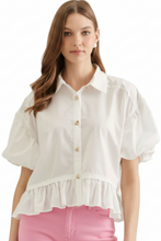 Load image into Gallery viewer, Maisy Blouse: White