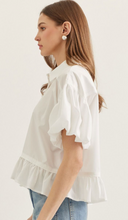 Load image into Gallery viewer, Maisy Blouse: White