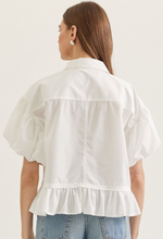 Load image into Gallery viewer, Maisy Blouse: White