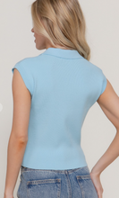 Load image into Gallery viewer, Polo Club Top: Blue