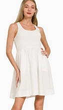 Load image into Gallery viewer, Grant Dress: White