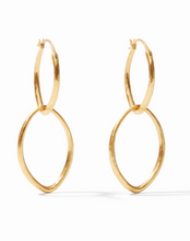 Load image into Gallery viewer, JV Fleur-de-Lis 2 in 1 Earrings