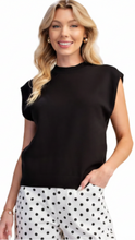 Load image into Gallery viewer, Jet Set Top: Black
