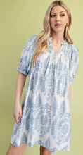 Load image into Gallery viewer, Vienna Dress: Blue