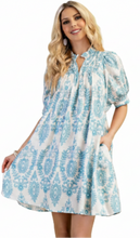 Load image into Gallery viewer, Vienna Dress: Blue