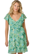 Load image into Gallery viewer, Green Floral Dress