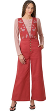 Load image into Gallery viewer, Embroidered Jumpsuit