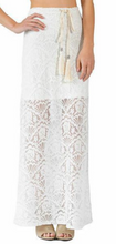 Load image into Gallery viewer, White Lace Skirt