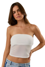 Load image into Gallery viewer, White Tube Top