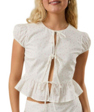 Load image into Gallery viewer, Floral Tie Top