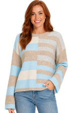 Load image into Gallery viewer, Sutton Sweater: Blue