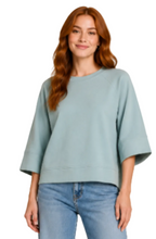 Load image into Gallery viewer, Relaxed Luxe Top: Slate