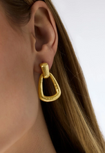 Load image into Gallery viewer, JV Sahara Demi Doorknocker Earrings