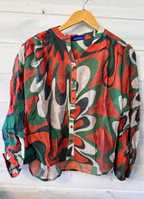 Load image into Gallery viewer, Verdant Flame Blouse