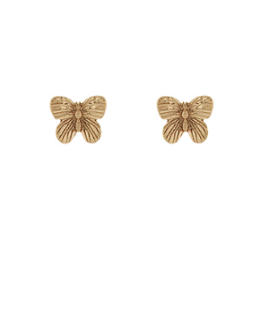 Antique Butterfly Studs