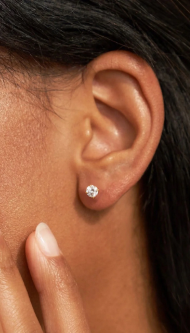 Classic Diamond Studs