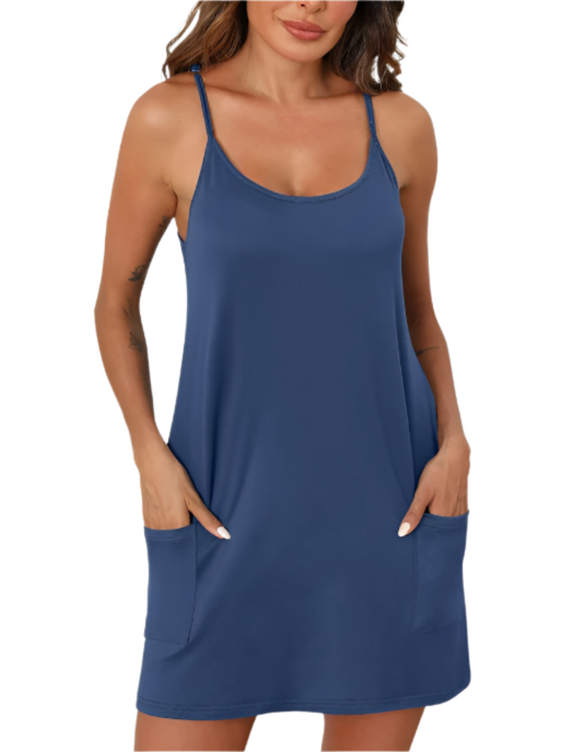 Momentum Romper: Lt. Navy