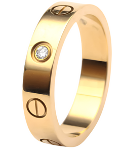 Cartier Dupe Ring: Sz 7