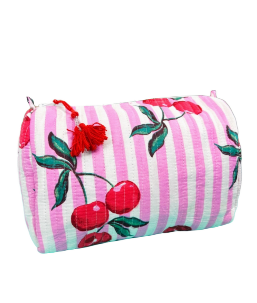 Cherry Makeup Bag