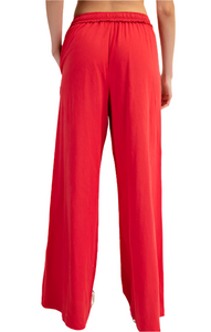 Travel Mode Pants: Red