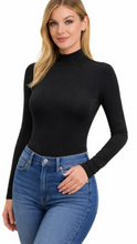 Load image into Gallery viewer, Profile Bodysuit: Black