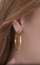 Load image into Gallery viewer, JV Crescent Pearl Hoop: Large
