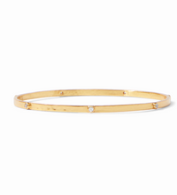 Load image into Gallery viewer, JV Crescent CZ Bangle: Medium
