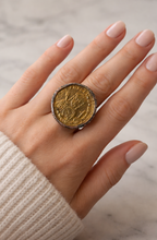 Load image into Gallery viewer, Byzantine Bronze Ring: Sz 8