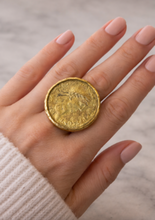 Load image into Gallery viewer, Ancient XL Coin Ring: Sz 8