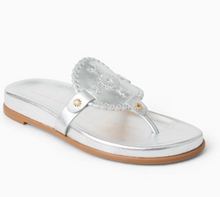 Load image into Gallery viewer, Collins Silver Sandal by Jack Rogers