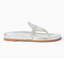 Load image into Gallery viewer, Collins Silver Sandal by Jack Rogers
