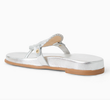 Load image into Gallery viewer, Collins Silver Sandal by Jack Rogers