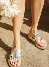 Load image into Gallery viewer, Collins Silver Sandal by Jack Rogers