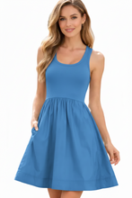 Load image into Gallery viewer, Grant Dress: Blue
