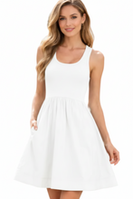 Load image into Gallery viewer, Grant Dress: White