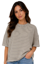 Load image into Gallery viewer, Oversize Stripe Top