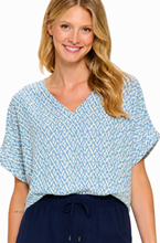 Load image into Gallery viewer, Ikat Top by Meet Me In Santorini: Small