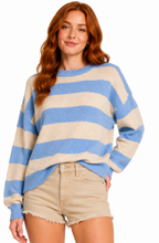 Load image into Gallery viewer, Game Plan Sweater: Blue