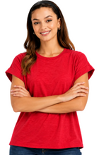 Load image into Gallery viewer, Weekend Tee: Red
