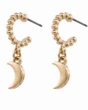 Load image into Gallery viewer, Dangle Huggies: Moon