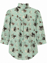 Load image into Gallery viewer, Drakes &amp; Dogs Blouse by Holly Shae