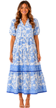 Load image into Gallery viewer, Porcelain Vine Dress by Mary Square