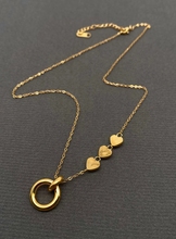 Load image into Gallery viewer, CZ Circle Necklace