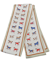 Load image into Gallery viewer, Horse Scarf: Brown