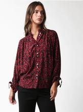 Load image into Gallery viewer, Midnight Merlot Blouse