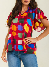Load image into Gallery viewer, Stain Glass Blouse