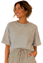 Load image into Gallery viewer, Oversize Stripe Top