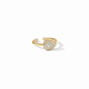JV Pave Stacking Ring: CZ
